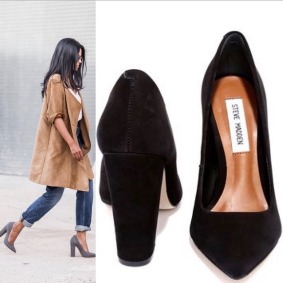 steve madden nubuck heels